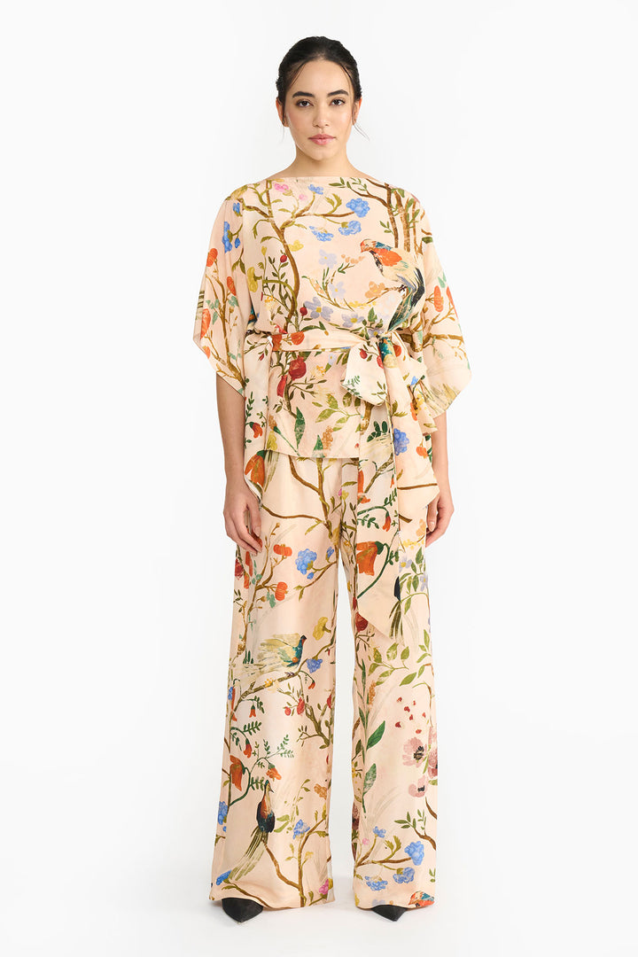 Peach Chinoiserie Co-Ord Set