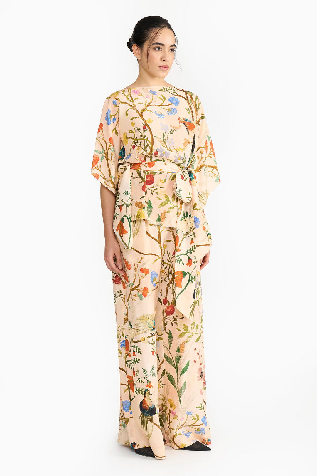 Peach Chinoiserie Co-Ord Set