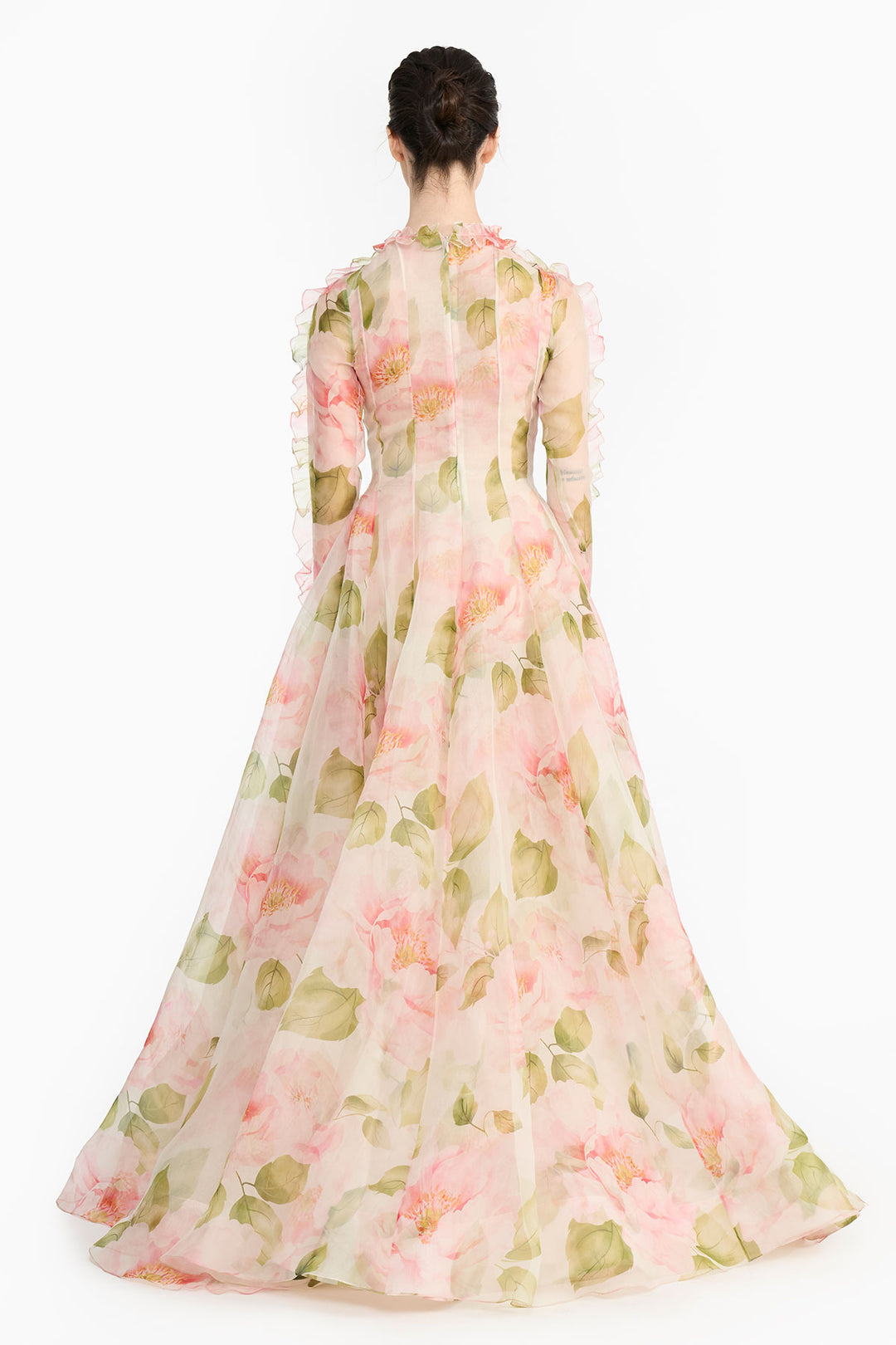 Pink Indian Rose Angrakha