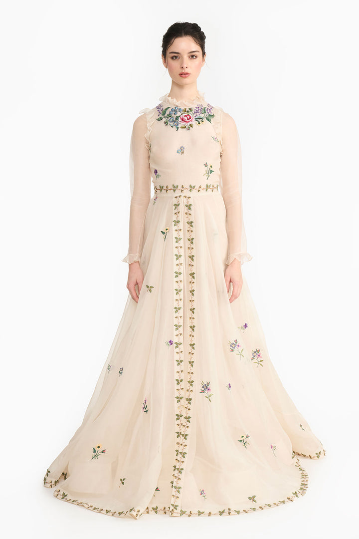 French Natural Ivory Angrakha