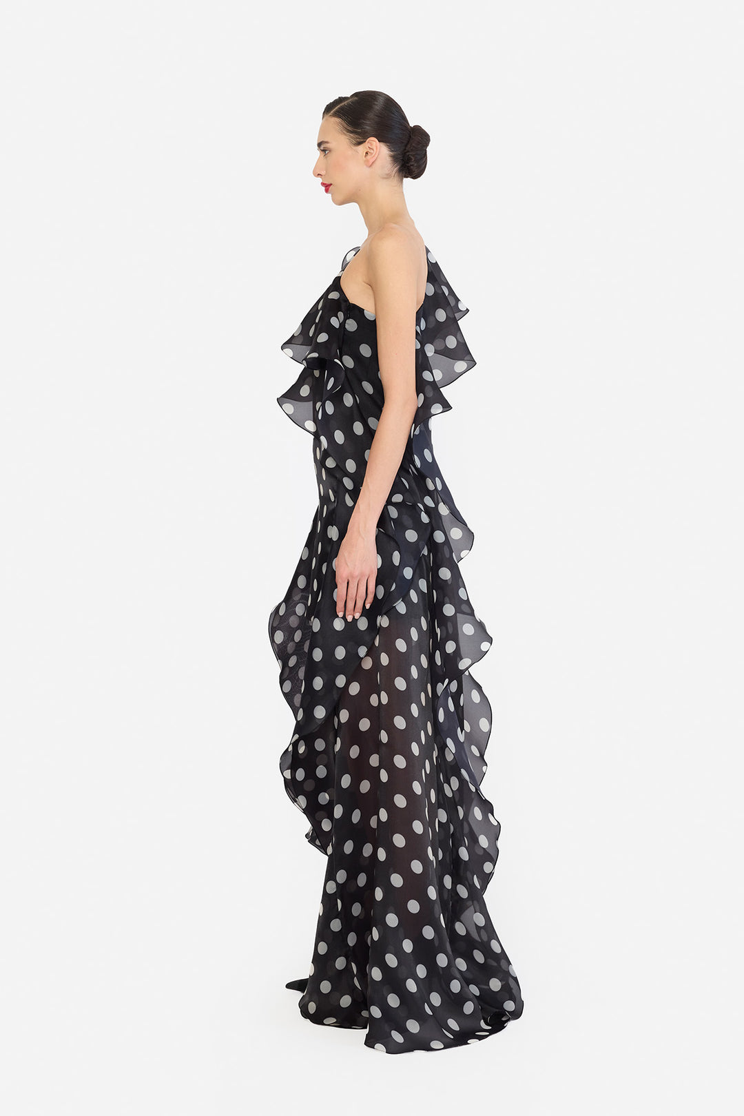 ONE SHOULLDER SHIFT DRESS