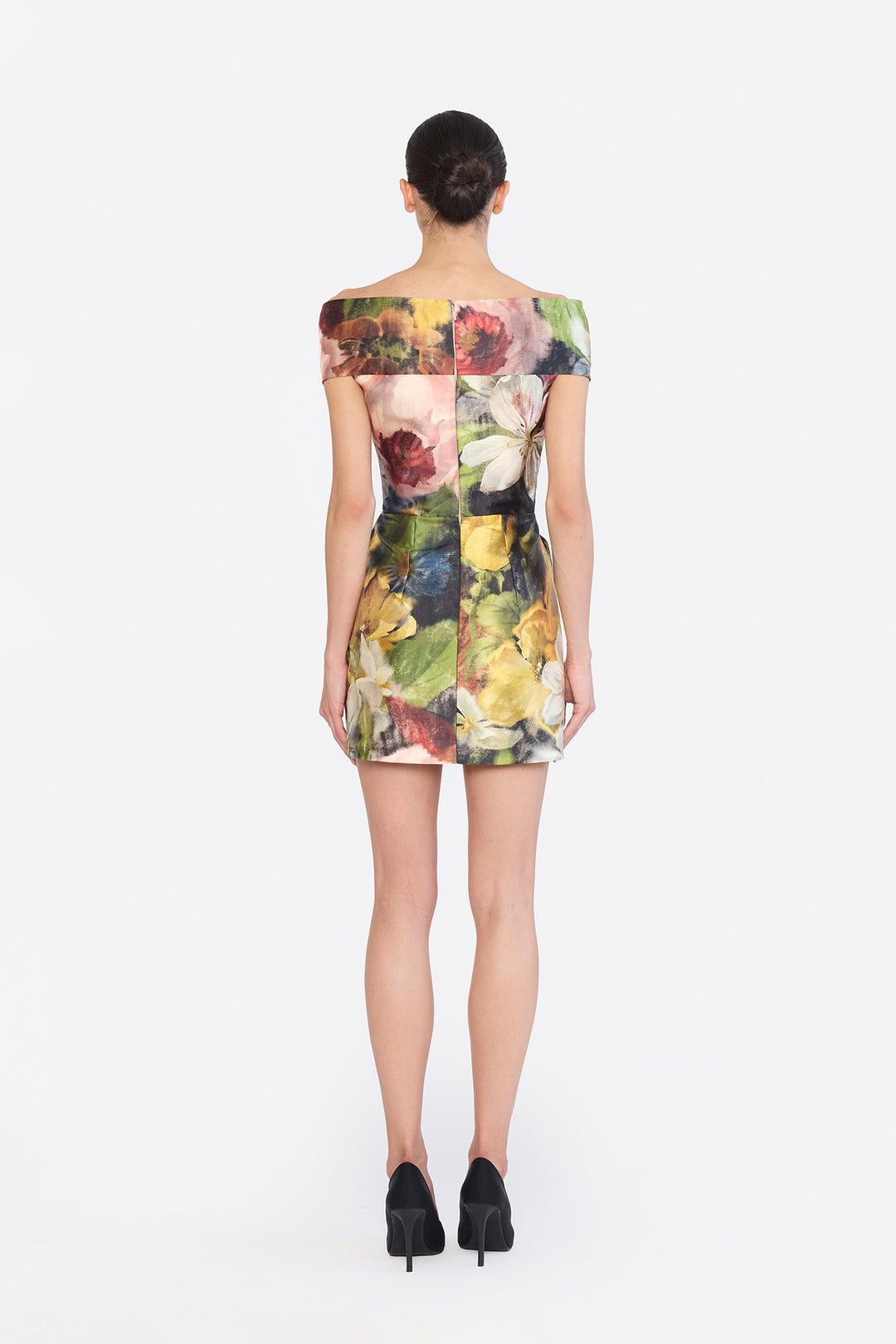 SHOULDER DRAPED CORESETED MINI