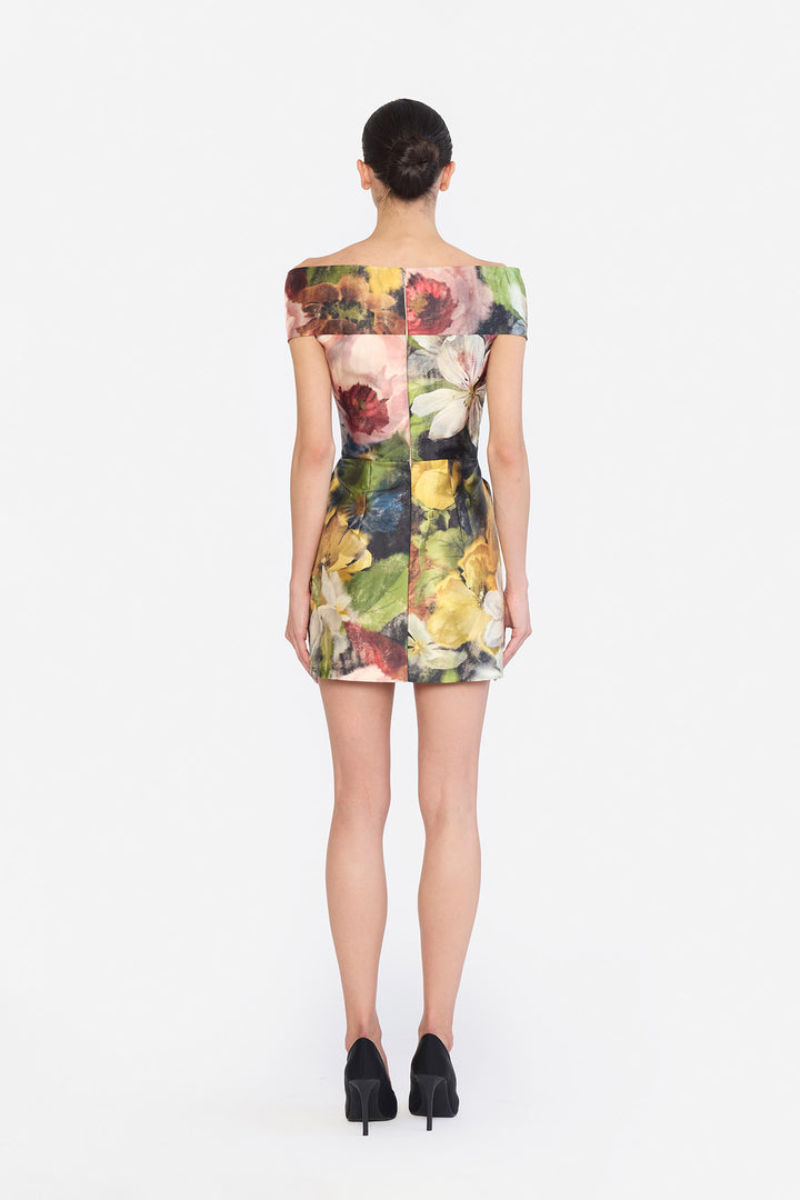 SHOULDER DRAPED CORESETED MINI