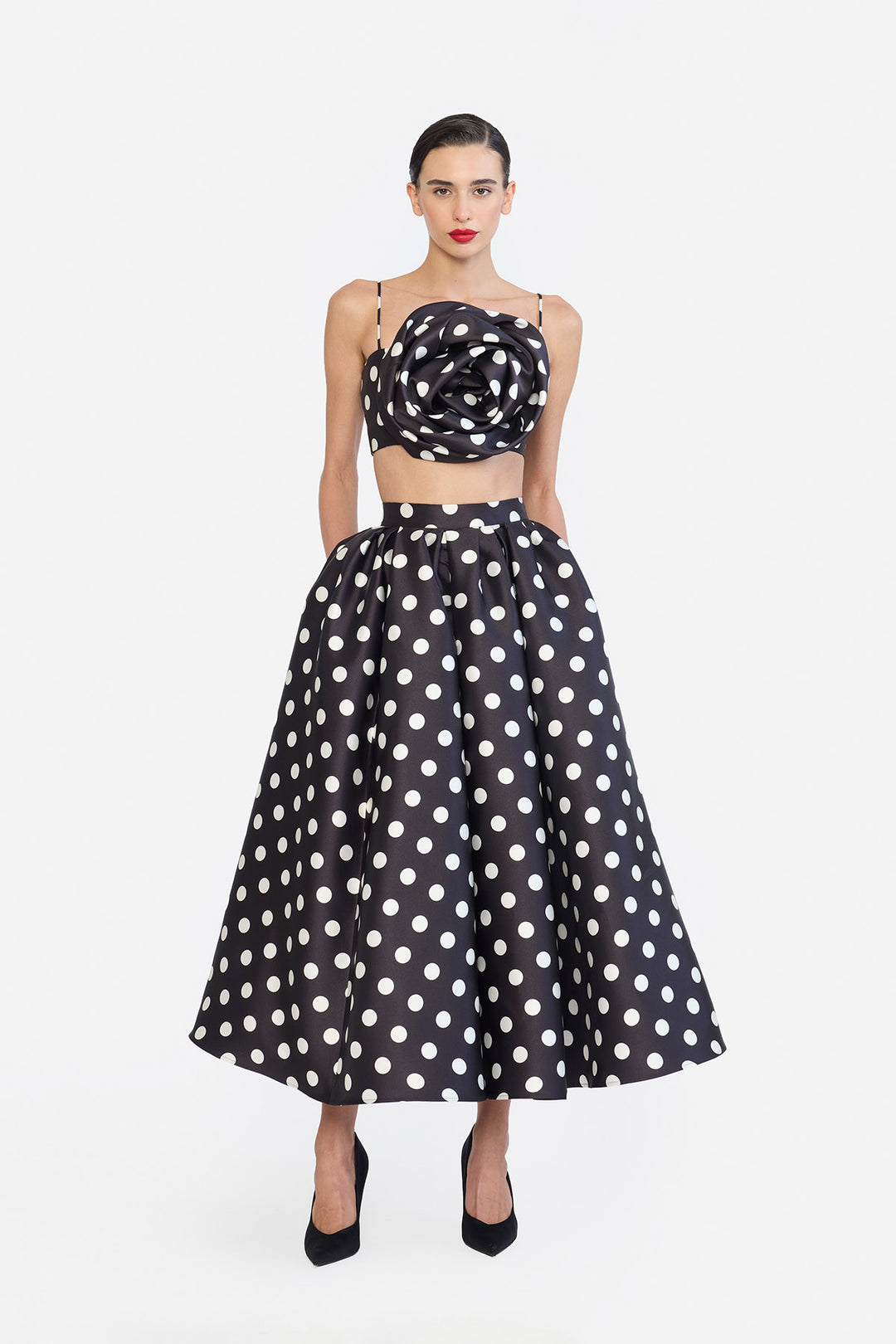 TEA LENGTH SKIRT