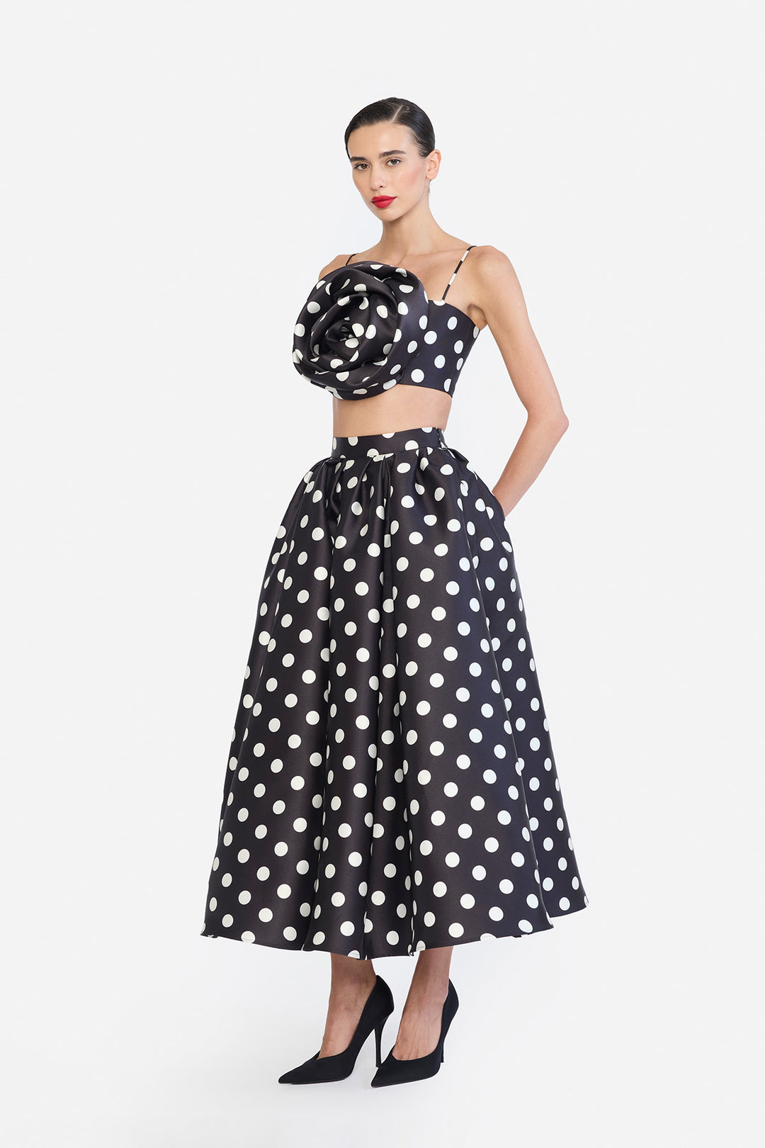 TEA LENGTH SKIRT