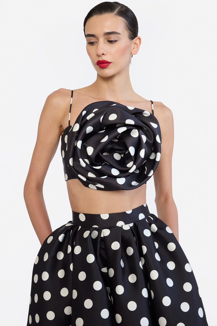 ROSE CORSETED TOP
