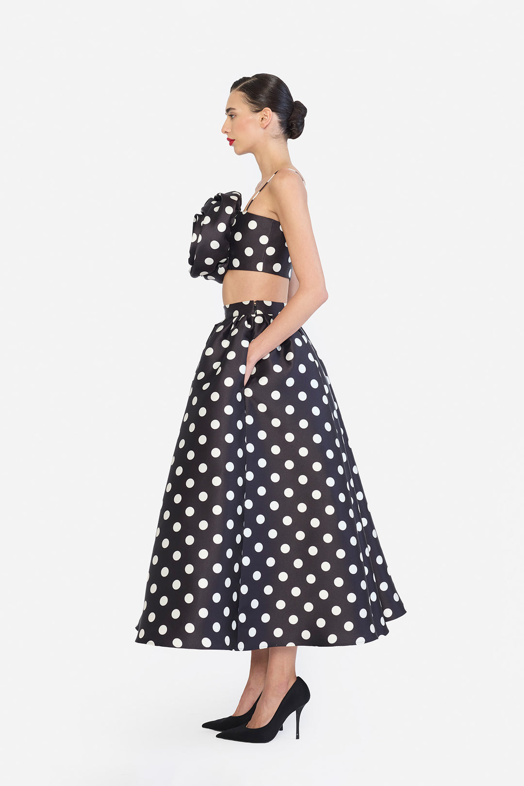 TEA LENGTH SKIRT