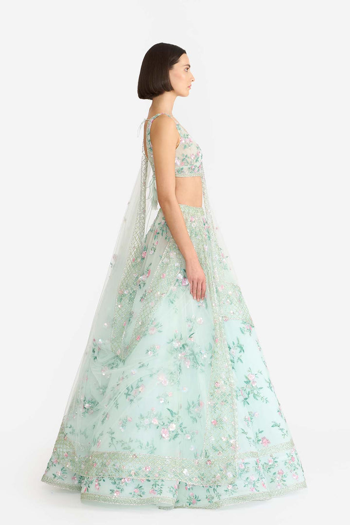 Verdant Garden Lehanga