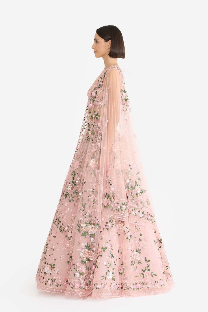 Tea Rose Lehanga
