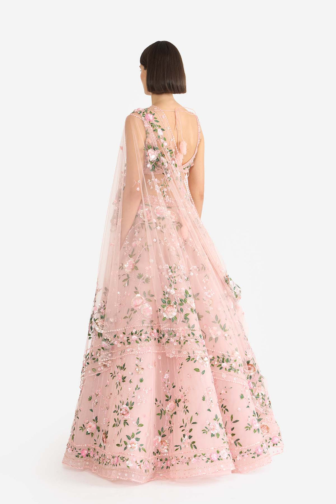 Tea Rose Lehanga