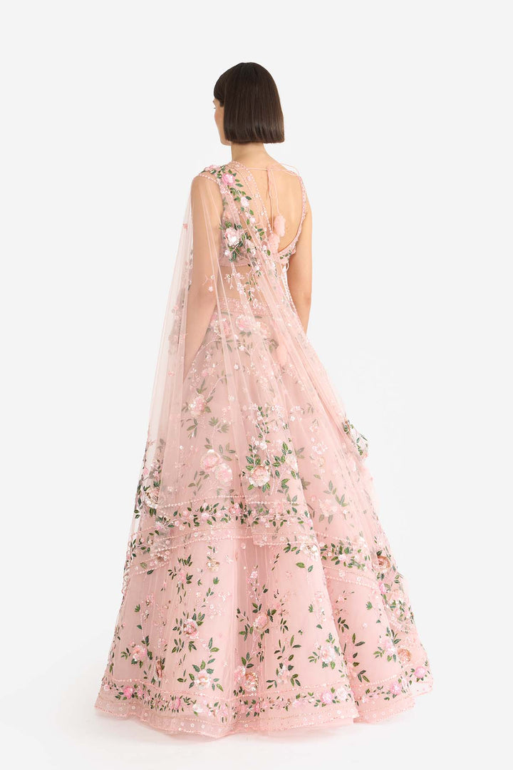 Tea Rose Lehanga