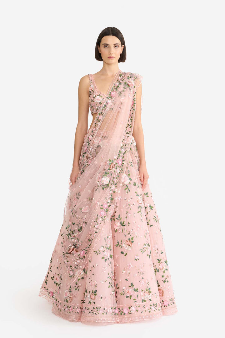 Tea Rose Lehanga