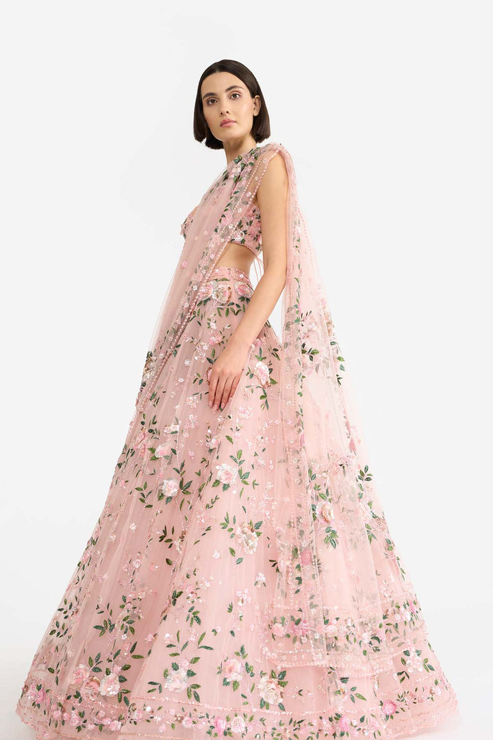 Tea Rose Lehanga