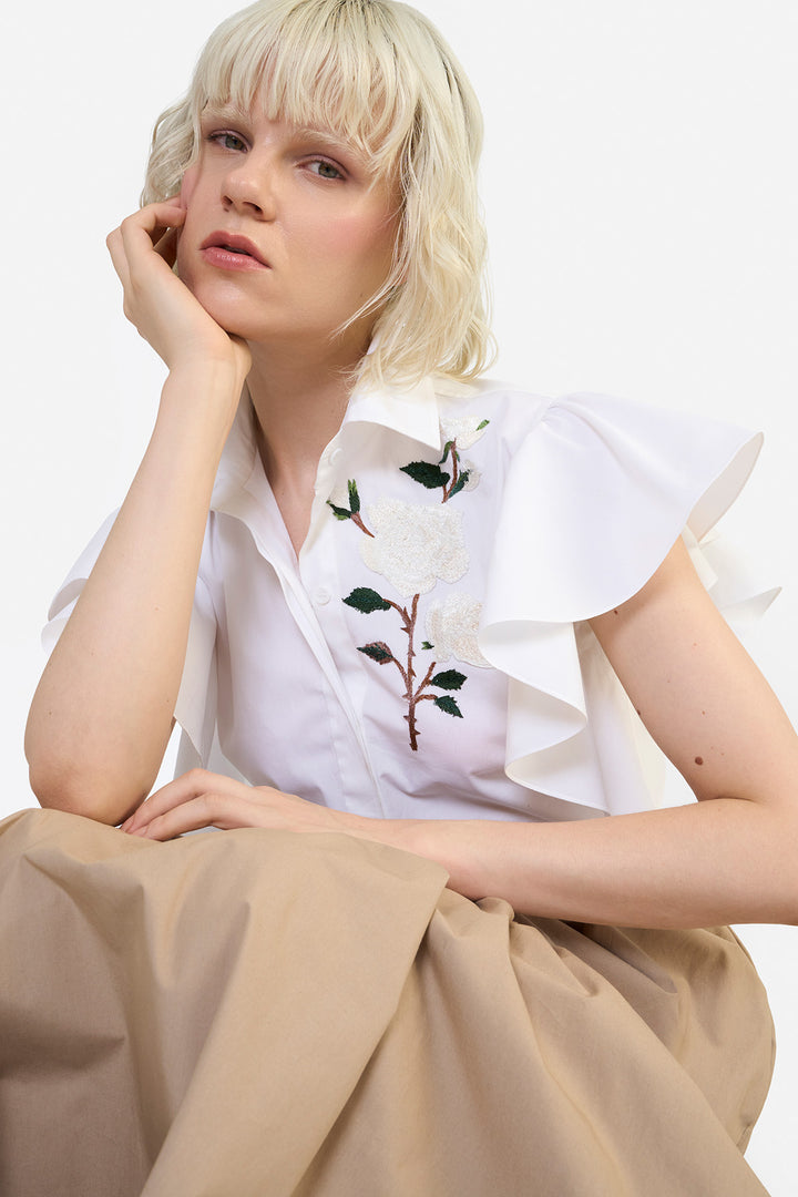 RUFFLE SHIRT