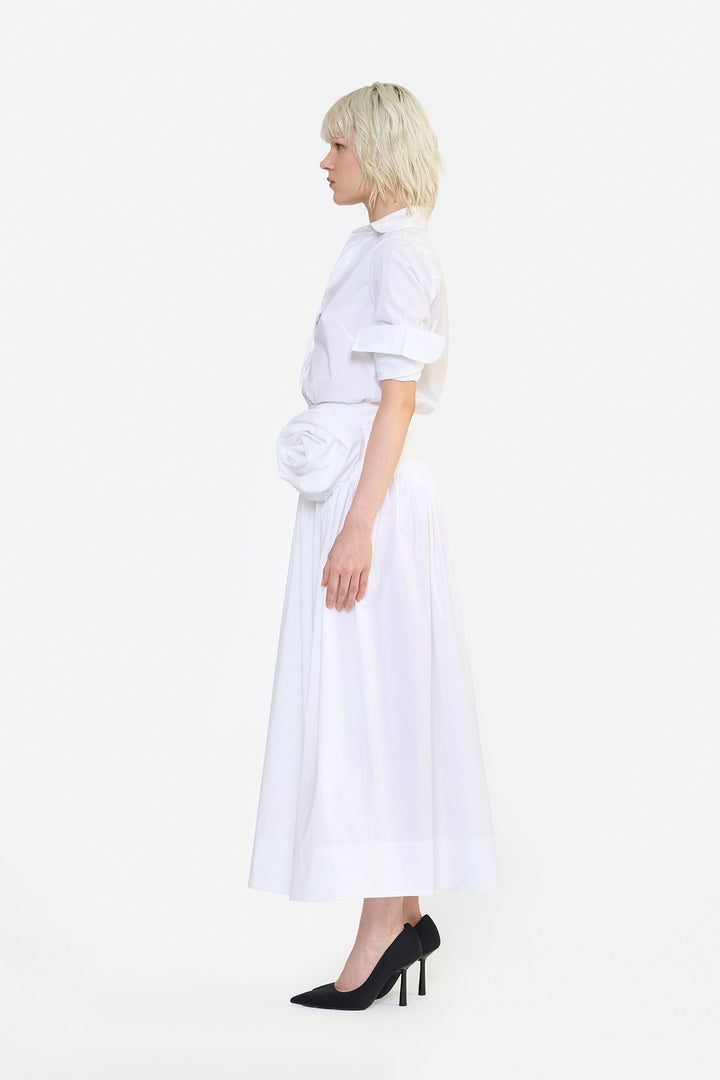 SLIM FIT EMBROIDERED SHIRT