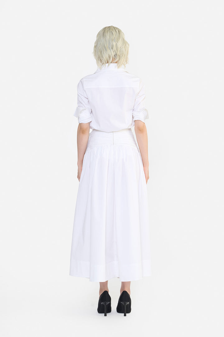 SLIM FIT EMBROIDERED SHIRT