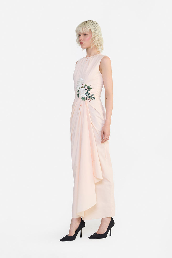 ROUND NECK PARIO DRESS
