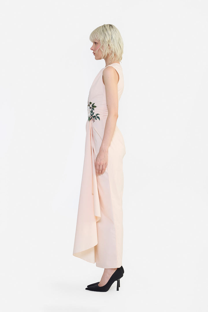 ROUND NECK PARIO DRESS