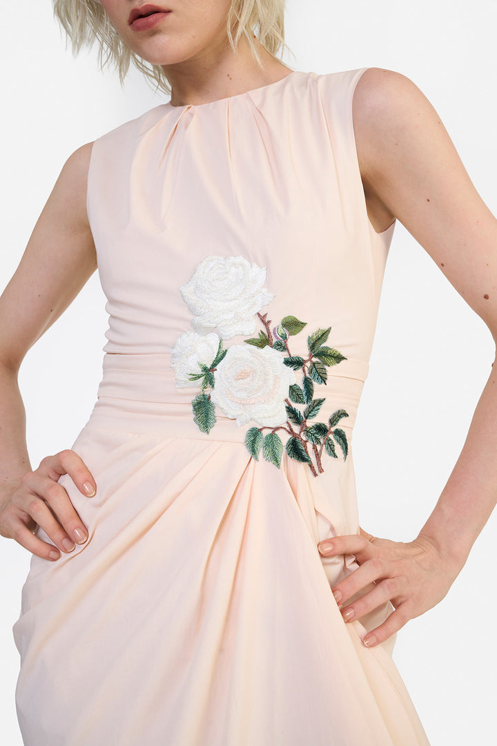 ROUND NECK PARIO DRESS