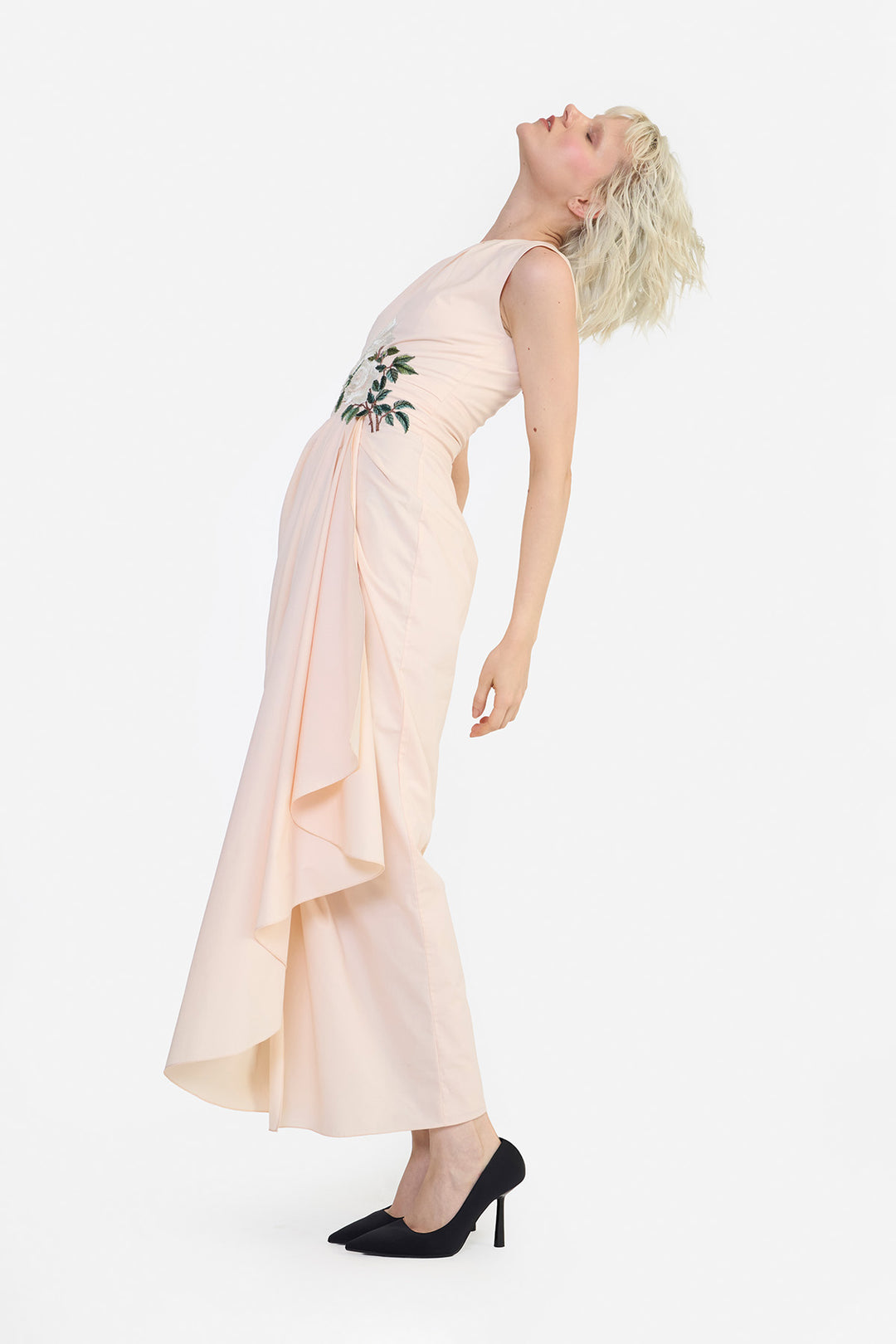 ROUND NECK PARIO DRESS