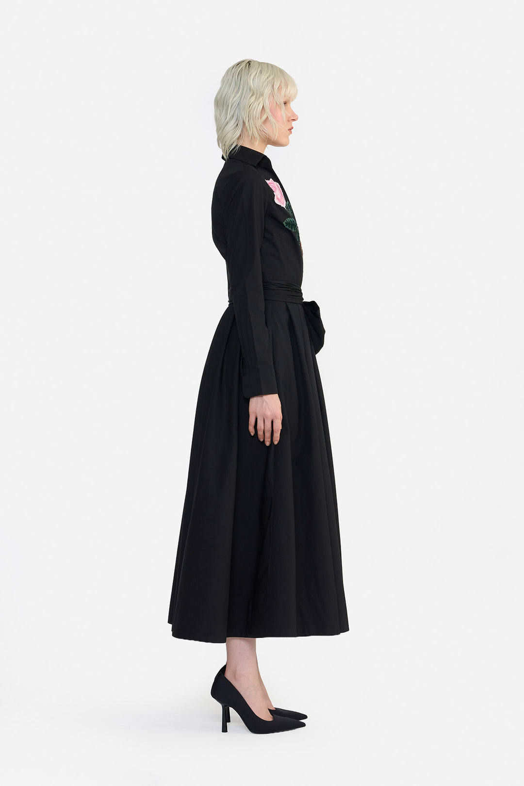 WRAP SHIRT DRESS
