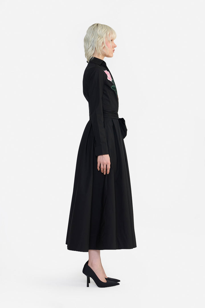 WRAP SHIRT DRESS