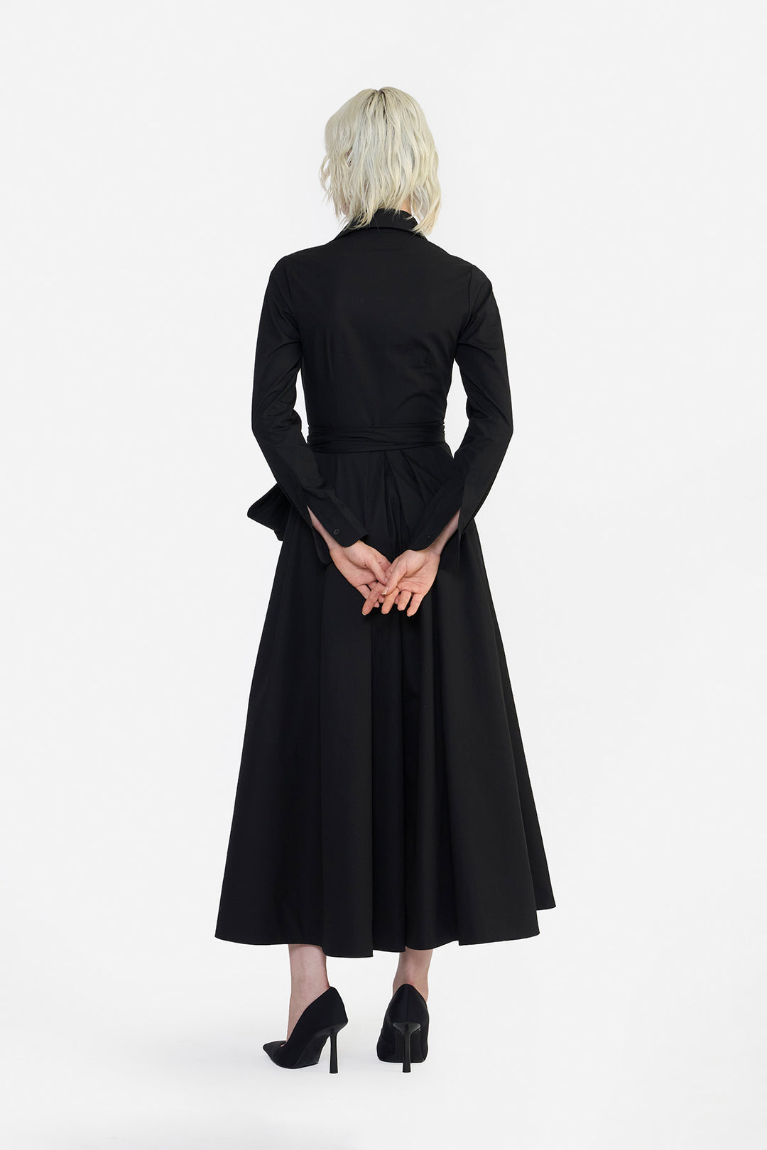 WRAP SHIRT DRESS