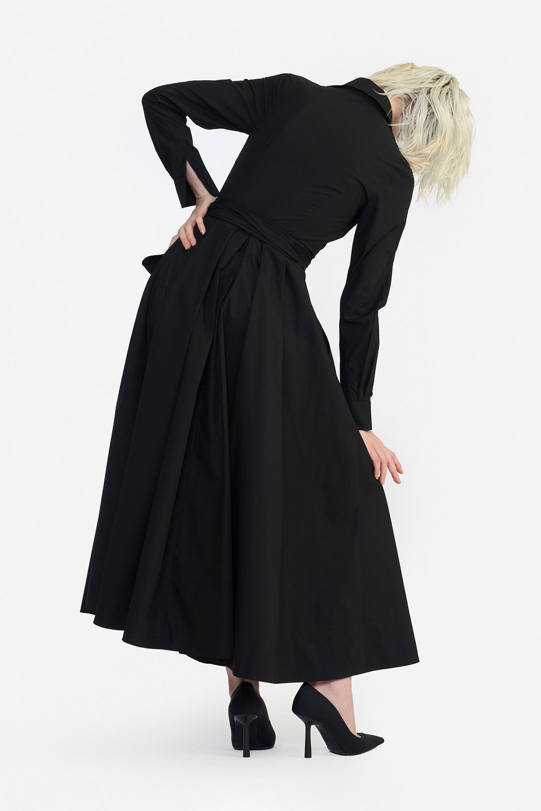 WRAP SHIRT DRESS