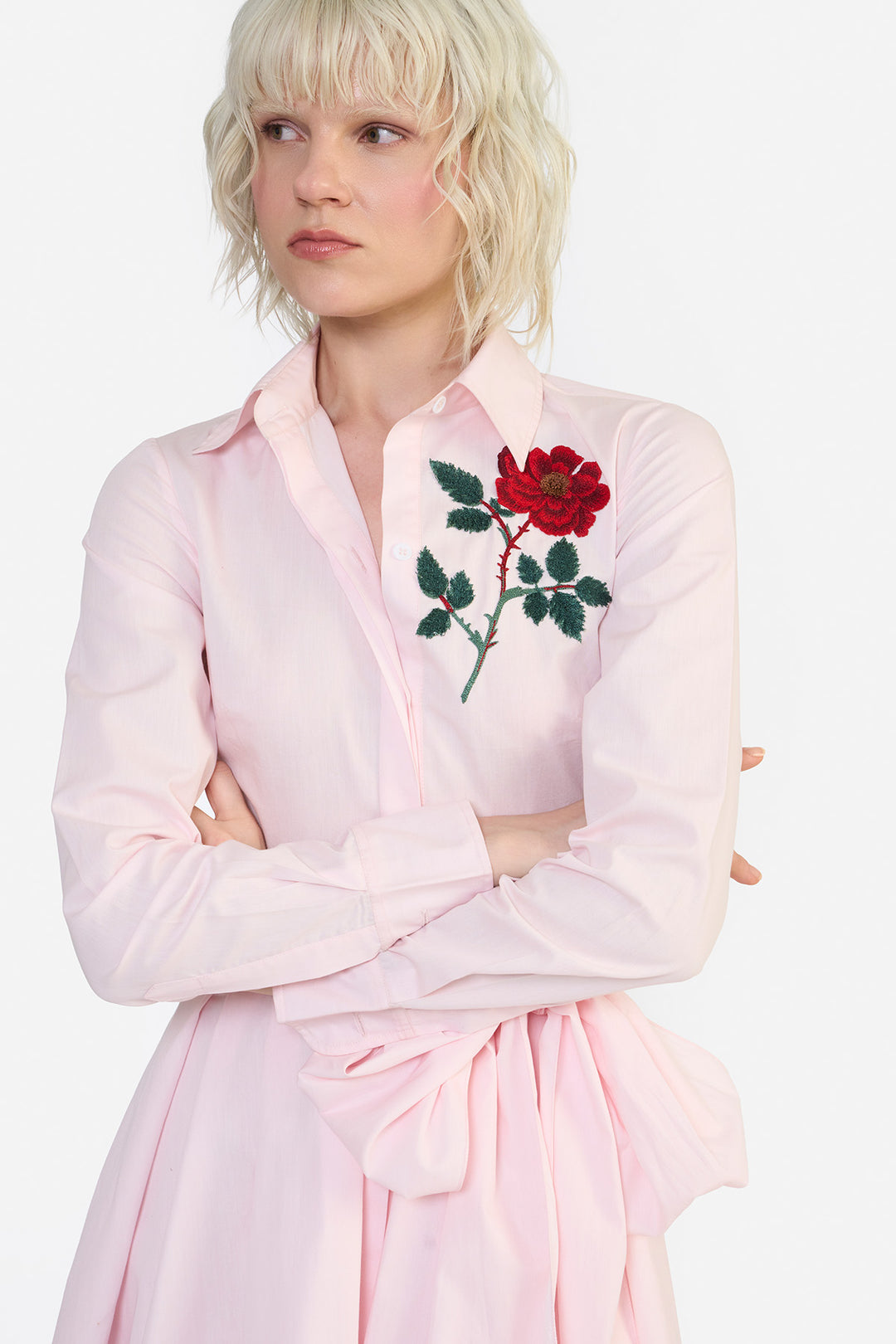 MINI SHIRT DRESS