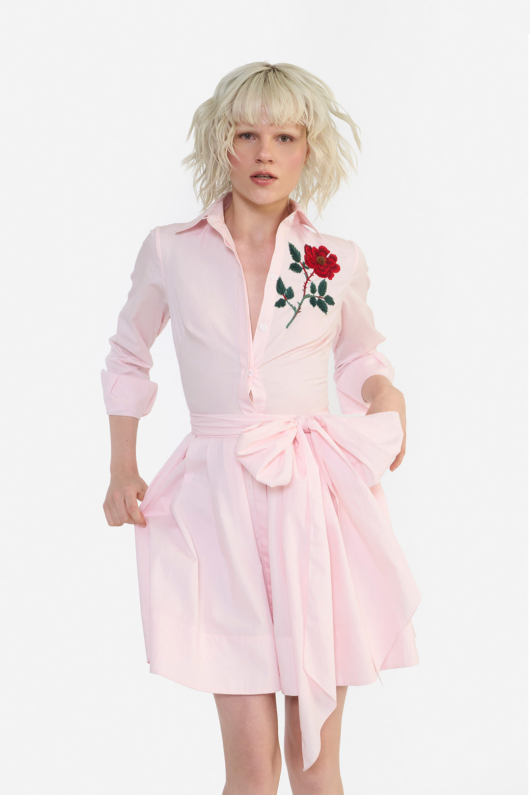 MINI SHIRT DRESS