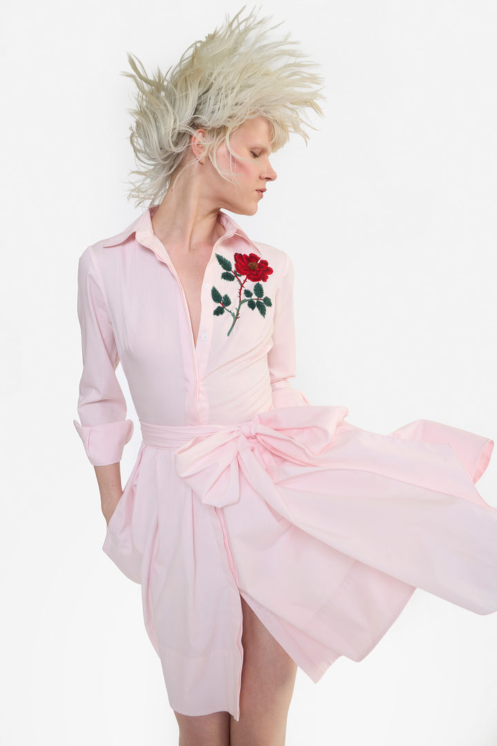 MINI SHIRT DRESS