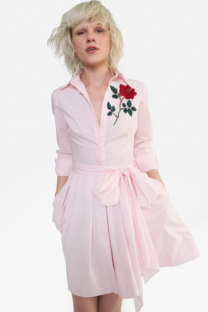 MINI SHIRT DRESS