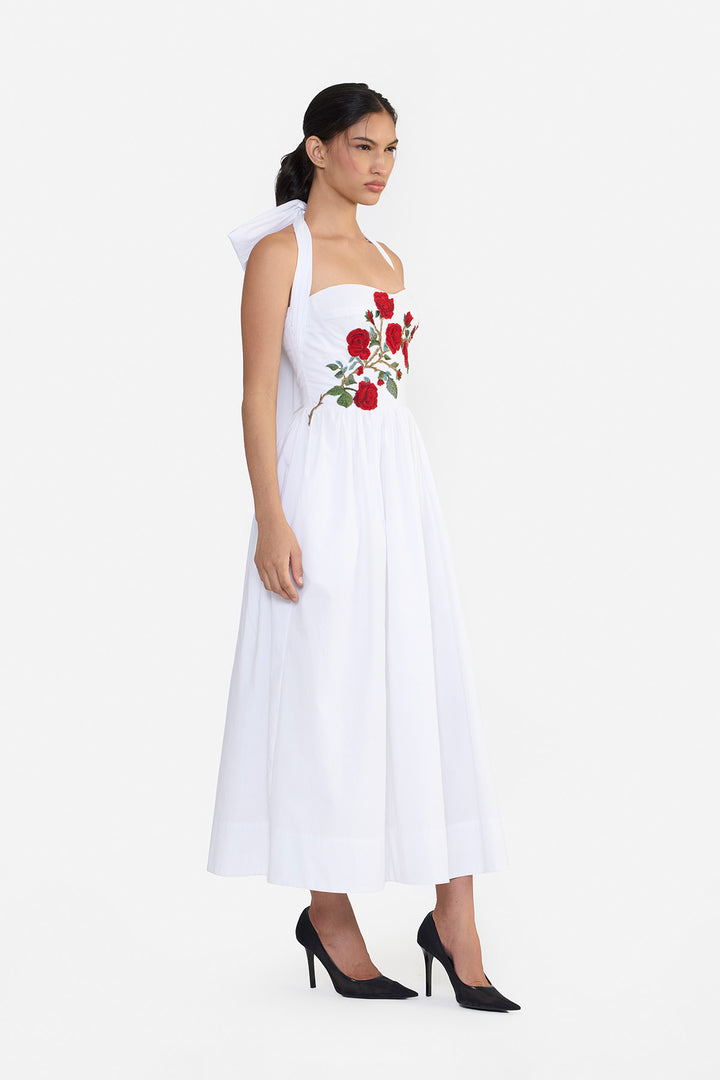 HALTER NECK MIDI