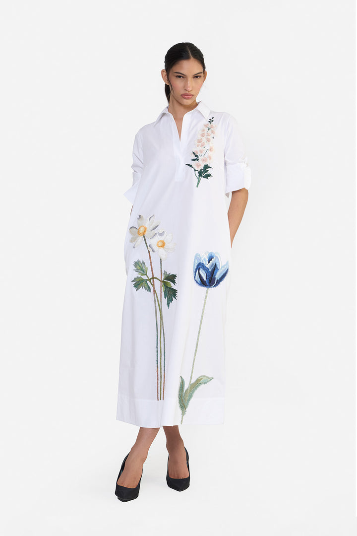 LONG SHIRT DRESS