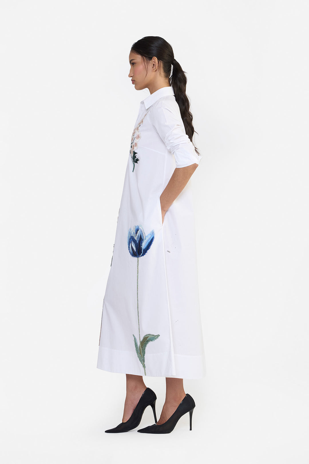 LONG SHIRT DRESS