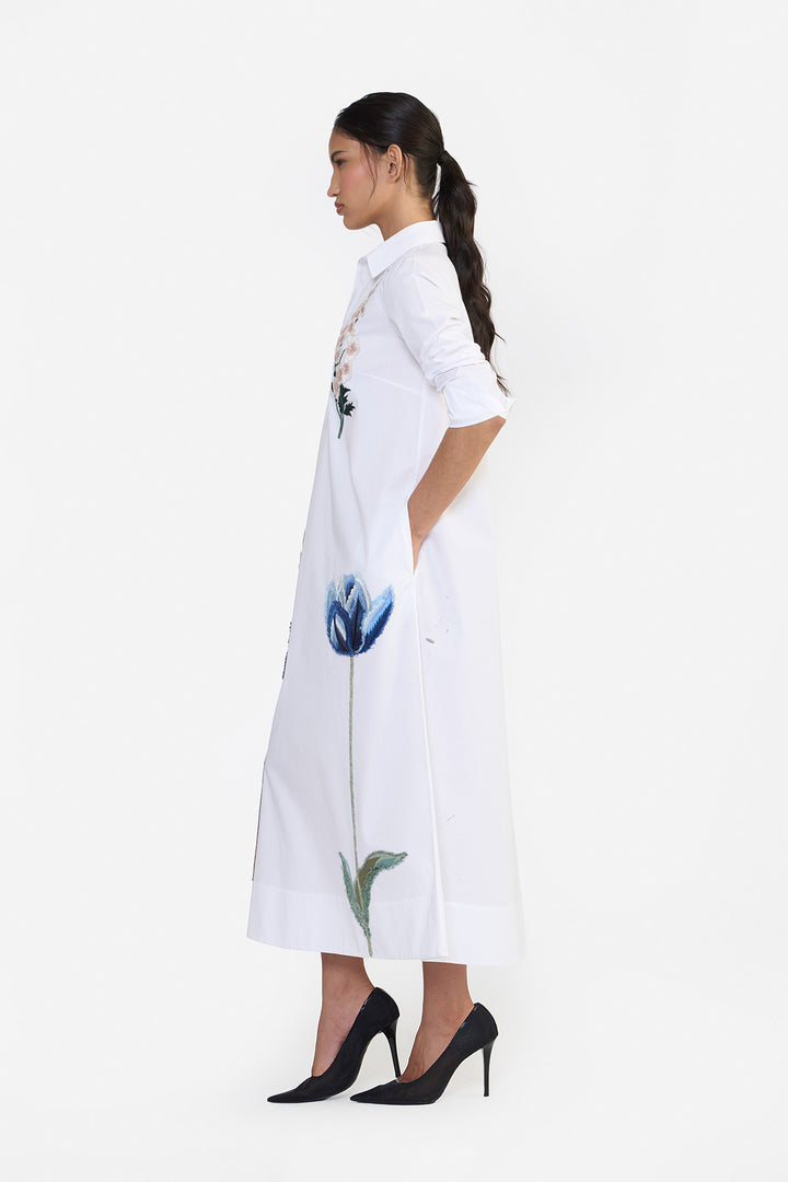 LONG SHIRT DRESS