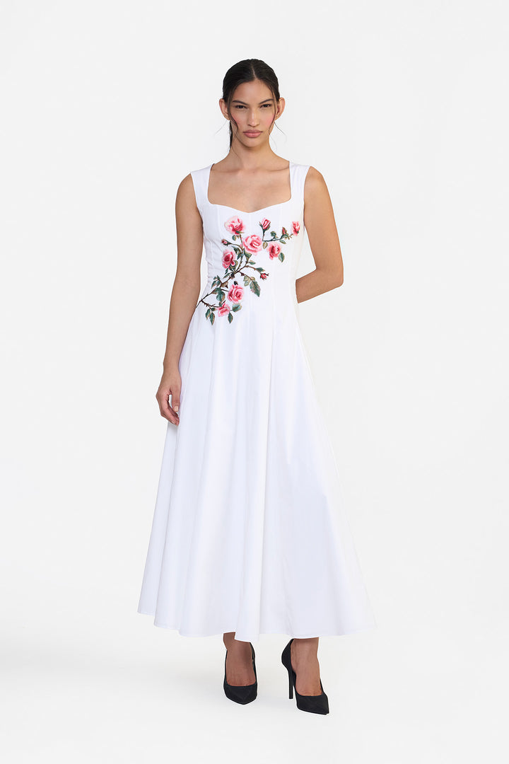 QUEEN ANNE PANELLED MIDI