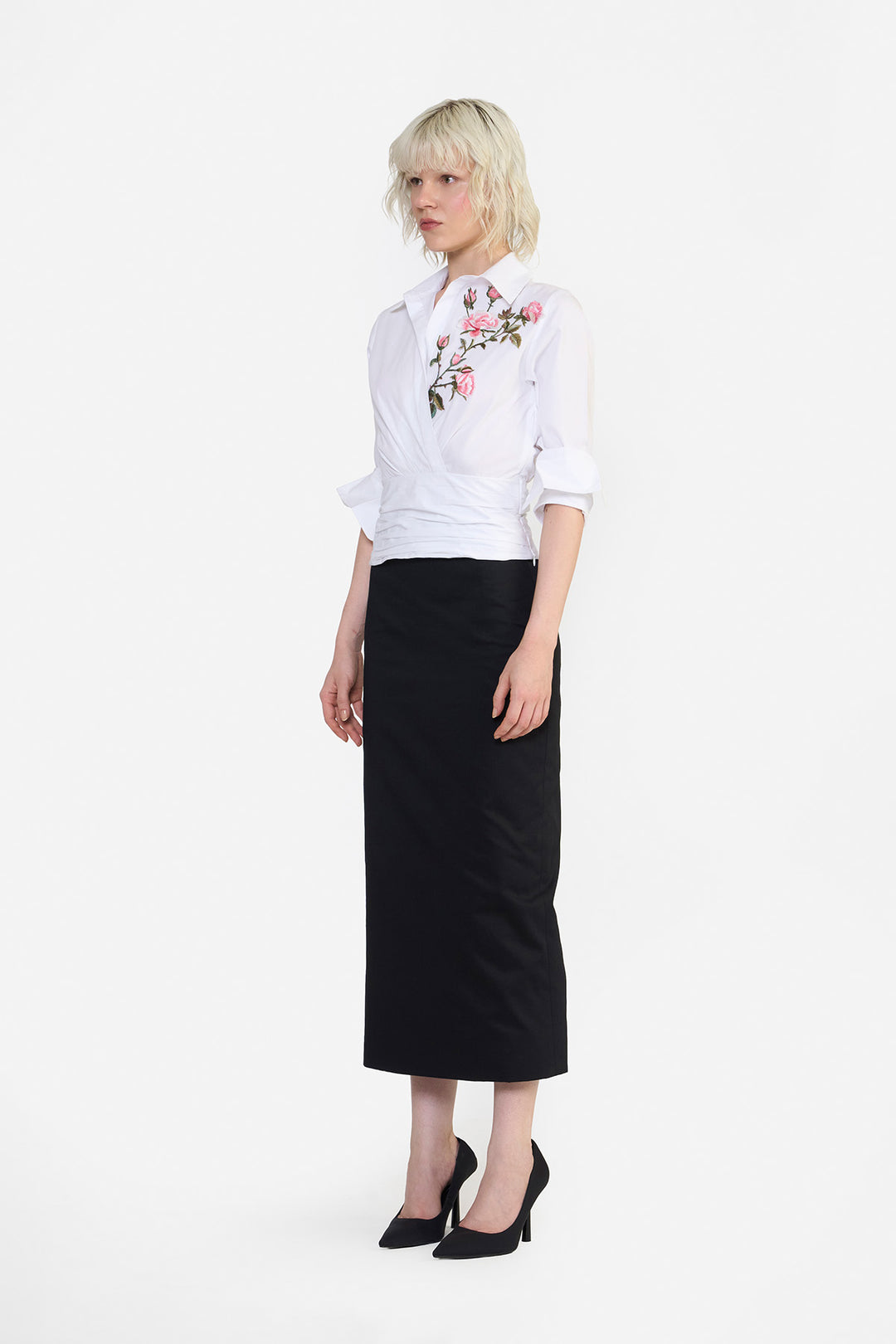 DRAPED SHIRT