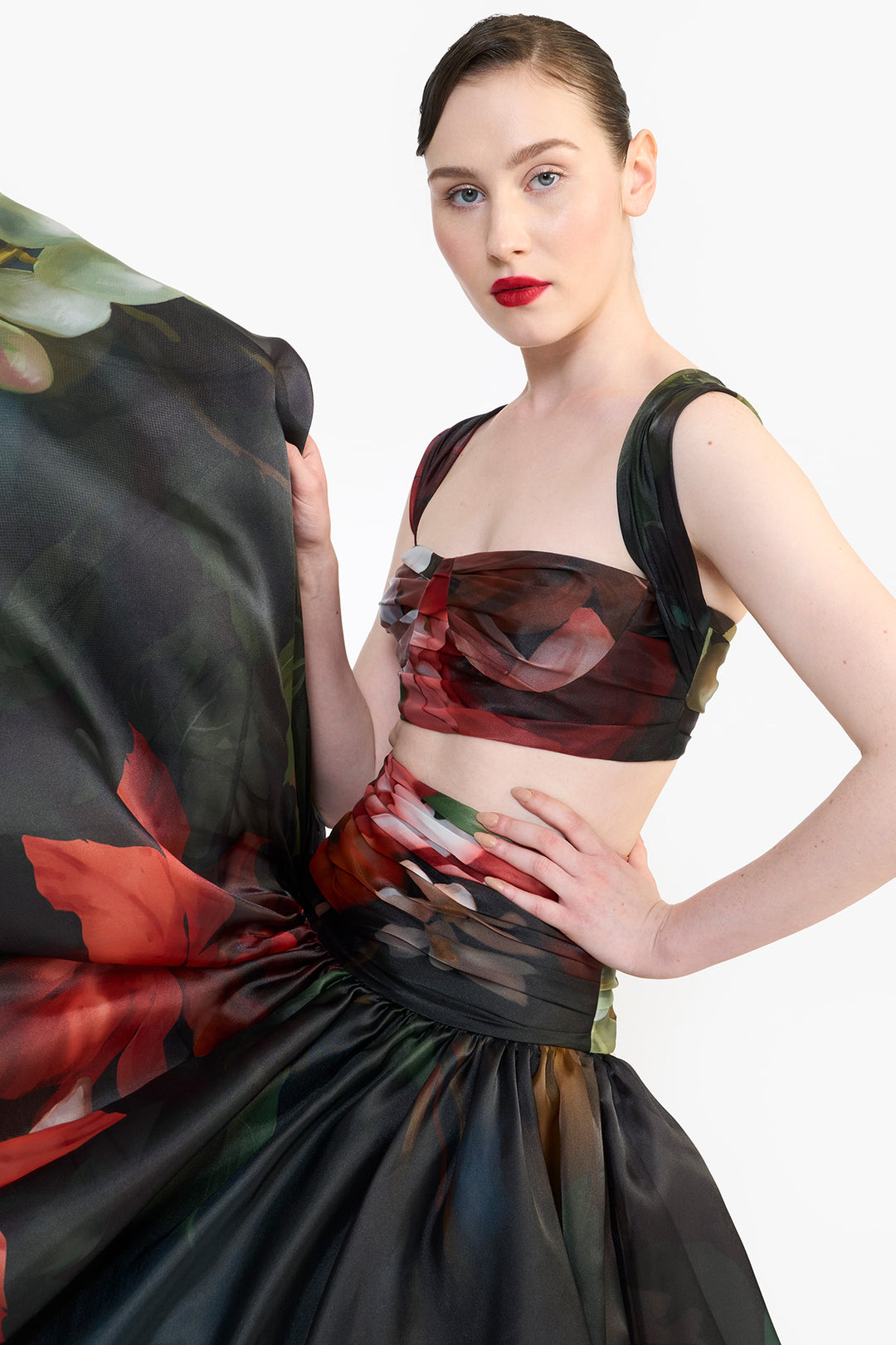 DRAPED SKIRT