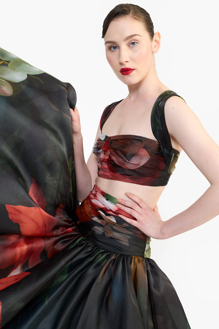 DRAPED SKIRT