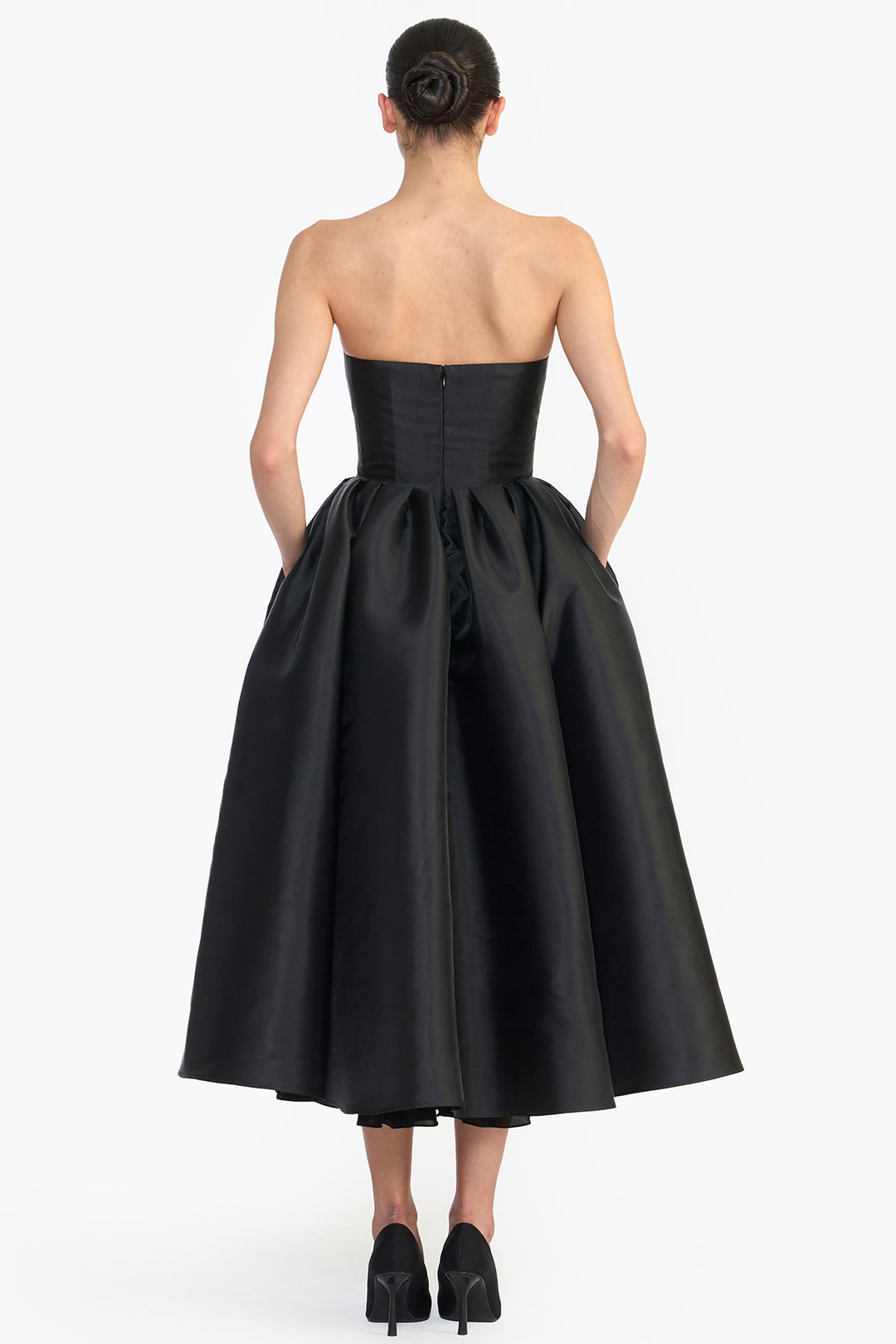 SCULPTED STRAPLESS MIDI