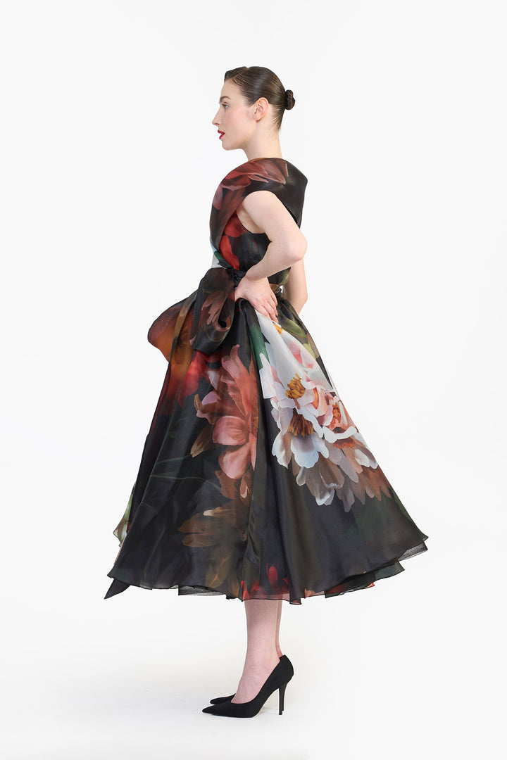 SHAWL COLLAR WRAP DRESS