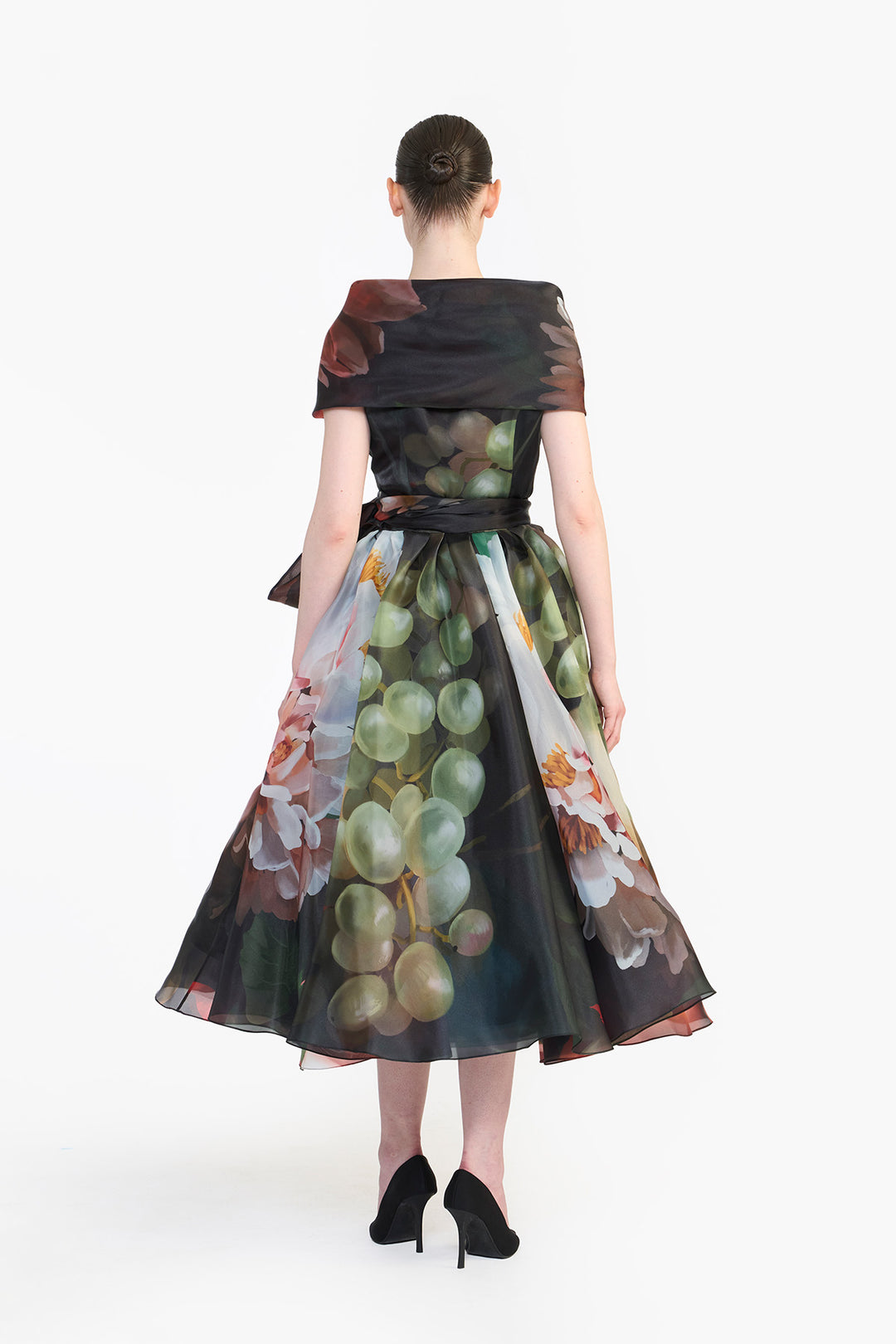 SHAWL COLLAR WRAP DRESS