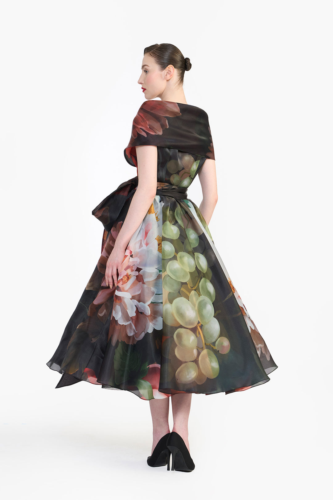 SHAWL COLLAR WRAP DRESS