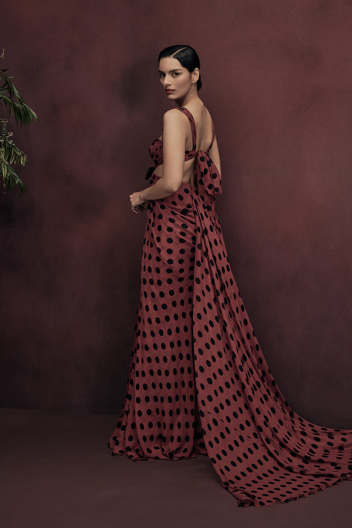 MERMAID CUT-OUT GOWN