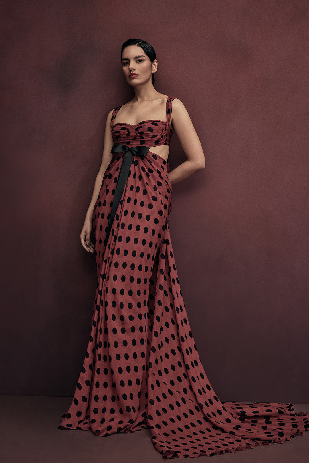 MERMAID CUT-OUT GOWN