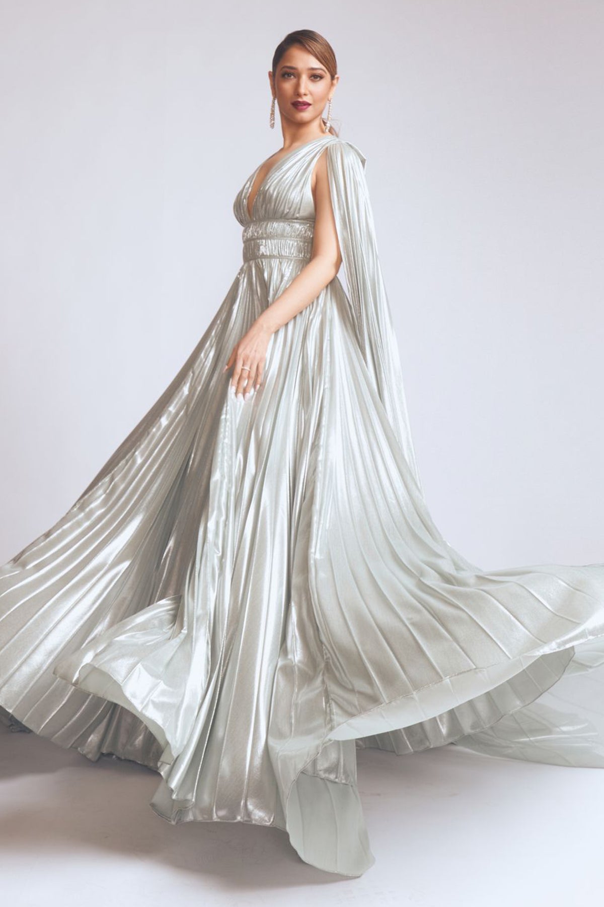 Showoff Women Maxi Silver Dress - Buy Showoff Women Maxi Silver Dress  Online at Best Prices in India | Flipkart.com