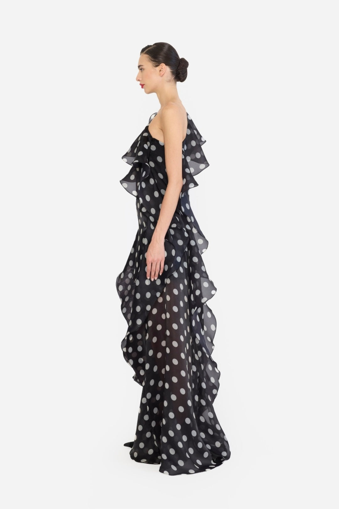 ONE SHOULLDER SHIFT DRESS