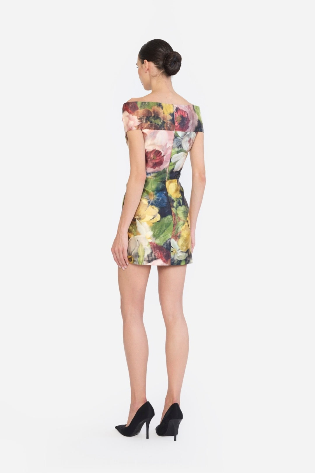 SHOULDER DRAPED CORESETED MINI