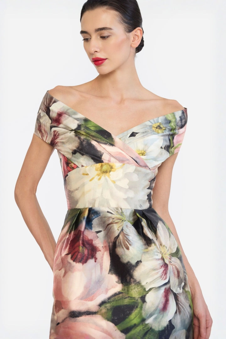 SHOULDER DRAPED CORESETED MINI